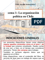 6° Historia Unidad I Chile Un País Democrático Tema1 Organización Política en Chile PPT 3