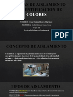 Tecnicas de Ailamiento Por Colores, Oscar Tadeo Hierro