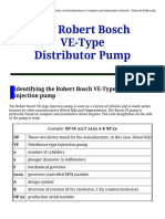 Robert Bosch VE-type Injection Pump