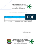 Fix Jadwal Kegiatan Cisauk 2020