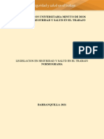 Normativa en seguridad y salud laboral