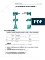 2.2.4.5 Lab Configuring IPv6 Static and Default Routes ILM