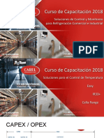 Curso de Capacitación 2018: Soluciones de Control y Monitoreo para Refrigeración Comercial e Industrial