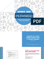 Livro pré-livro sobre design para crianças