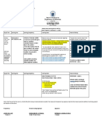 Weekly Home Learning Plan Template