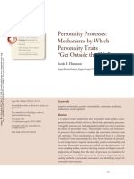 Personality Processes: Mechanisms by Which Personality Traits "Get Outside The Skin"