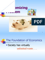 Economizing Problem