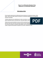 Tema 3 Los Diferentes Nombres Para Referirse a Los Derechos Humanos