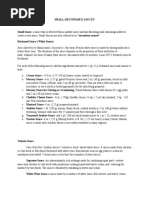 Download Small Secondary Sauces  by ReadingGastronomy SN56567251 doc pdf