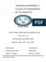 Diljot Singh 2005525 Data Structure1