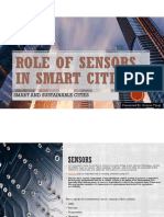 Role of Sensors in Smart Cities