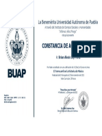 Constancia - Curso - EFHM - Brian Alexis Ley Pérez