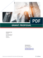 Grant Proposal: Prepared For