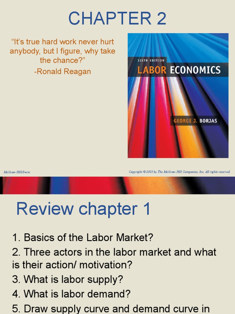 Chap002 Labor Supply Elearning PDF Labour Economics Unemployment
