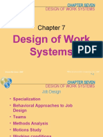 Chap07 Design of Work Systems
