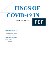 Ratings of Covid-19 In: Nueva Ecija