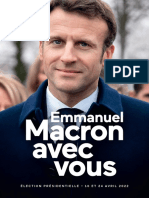 Emmanuel Macron Avec Vous 24 Pages