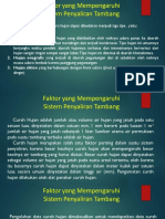 Faktor Pengaruh Sistem Penyaliran Tambang