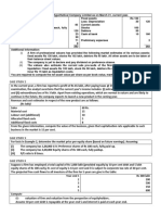 FM II Case Study For Valuations