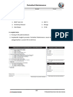 Periodical Maintenance: I. Alat Dan Bahan