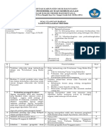 Analisis Pembelajaran Kelas 6 Semester 1 2019-2020