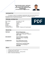 Glenn Marquez Resume