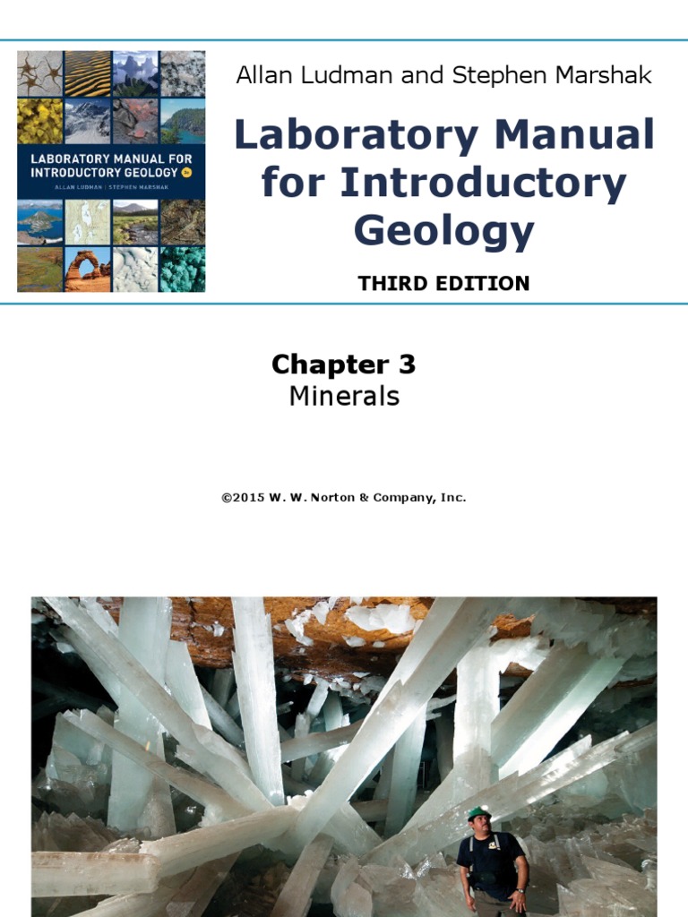 Laboratory Manual For Introductory Geology Allan Ludman and Stephen