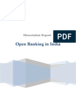 Open Banking in India: Dissertation Report