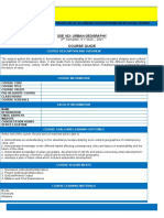 CG - SSE 103 Geography 3 (Urban Geography)