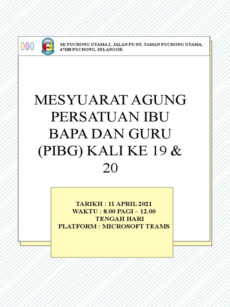 Buku Program Pibg 19 20 Pdf