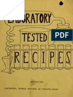 laboratory tested RECIPES