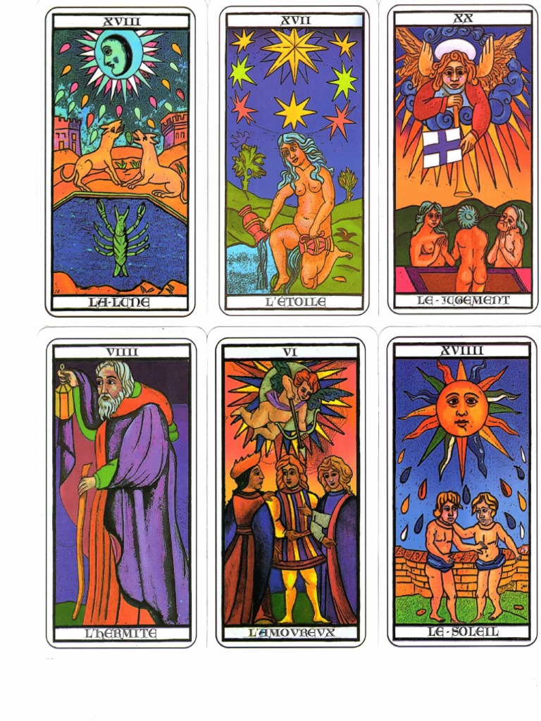 TAROT MARSELLA para Imprimir | PDF