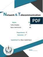 Networks and Telecommunication Page