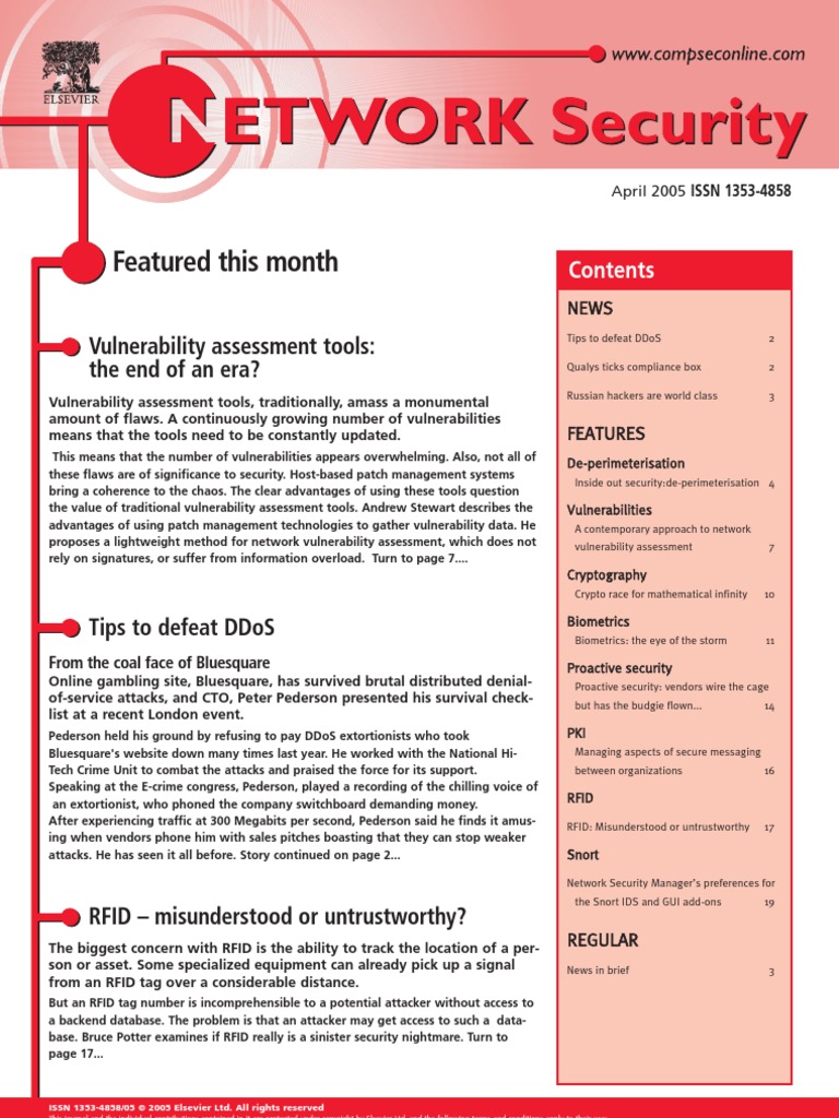 Featured This Month Vulnerability Assessment Tools The End of An Era