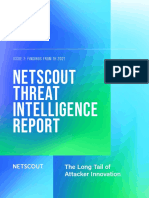 NetScout ThreatReport 1H2021