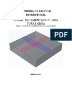 Memoria Cimentacion Grua