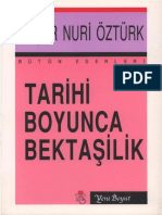 Yasar Nuri Ozturk Tarihi Boyunca Bektasilik