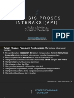 (TM 7) Komunikasi Terapeutik Dan API