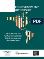 OGP Partnership Guide for Parliamentarians