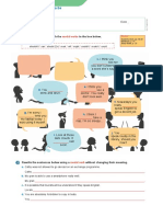 Modal Verbs: Worksheet 20