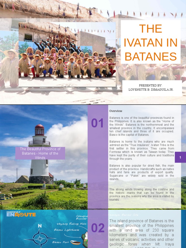 THE Ivatan in Batanes: Presented By: Lovenette B. Dimaguila JR | PDF