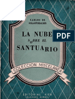 LA NUBE SOBRE EL SANTUARIO Carlos de Eckarthausen 1951