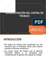 6.1 Administración Del Capital de Trabajo