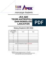 JKA 420 Perancangan Akademik 2021-2022