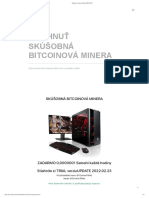 Stiahnite Si Bitcoin Miner PRO 2022