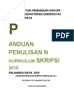 Panduan Penulisan Skripsi Kurikulum 2015