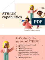 Atrium Capabilities: Presented By:nurlanova Aruzhan