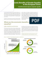 Economic Benefits of Gender Equality in The European Union. Overall Economic Impacts of Gender Equality