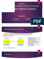 Chapter-5 Introduction To Modern Symmetric-Key Cipher