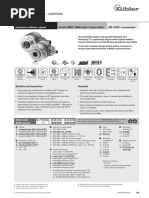 Absolute Encoders - Multiturn: Ssi / Biss + Incremental Sendix F5863 / F5883 (Shaft / Hollow Shaft)